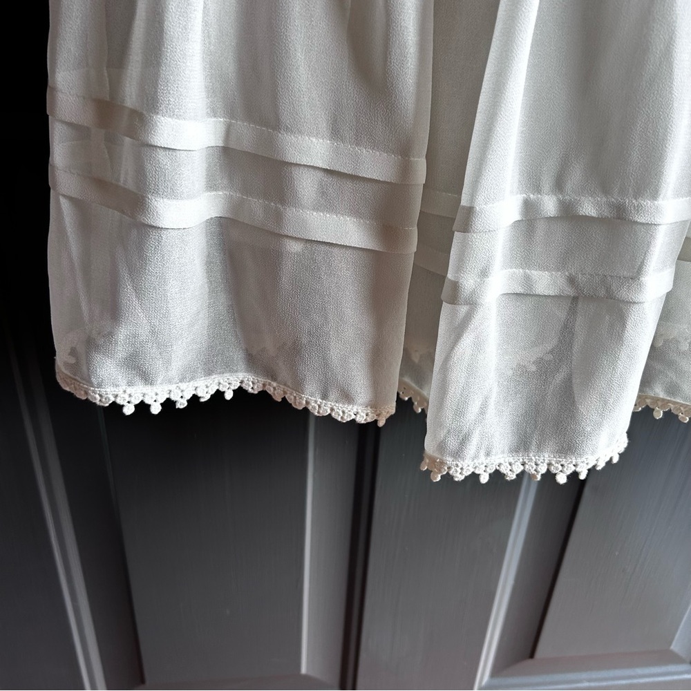 NWT Brave Soul White Lace Dress Size x small - Picture 7 of 12